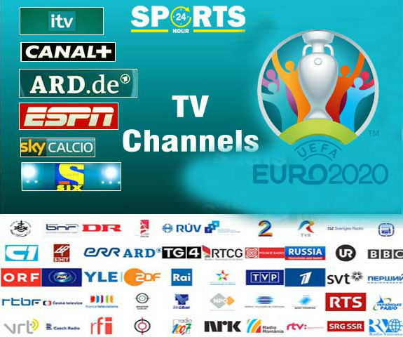 UEFA EURO 2021 Broadcasting TV Channels