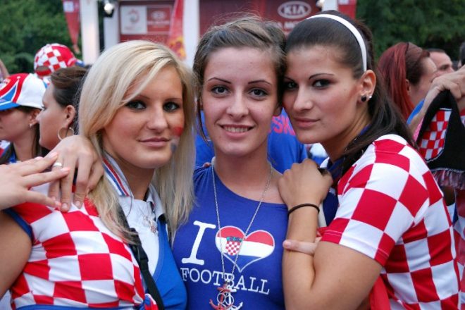 Hot Female Fans of UEFA Euro 2024 Live Football, Soccer Girls